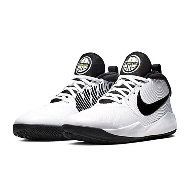 NIKE TEAM HUSTLE D 9 GS NIÑO AQ4224 100 BLANCAS