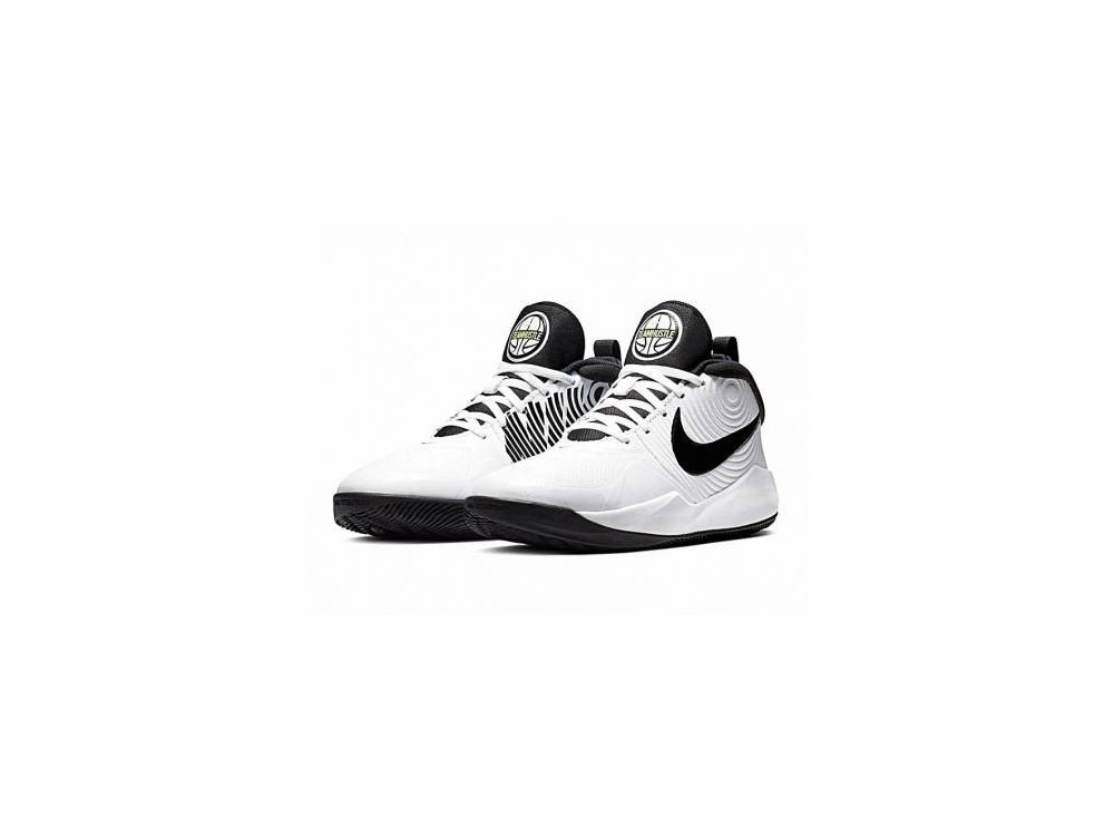 NIKE : Team Hustle d 9 Negra # Compra Zapatilla Niño 100 BLANCA mejor precio.