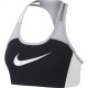 NIKE SUJETADOR TOP DEPORTIVO MUJER CJ5865011 NEGRO Y GRIS