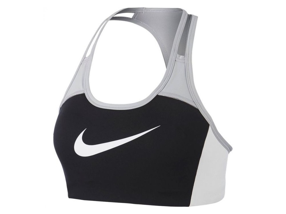 Comprar Sujetador Mujer 011 NEGRO Y GRIS - Top Nike Barato