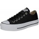 CONVERSE CHUCK TAYLOR ALL STAR LIFT CLEAM PLATAFOTMA MUJER 561681C NEGRAS PIEL