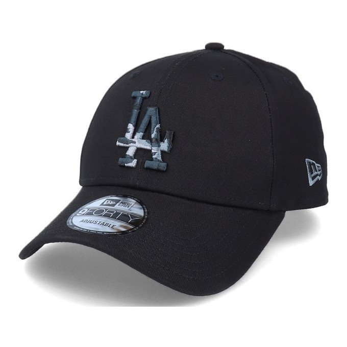 NEW ERA GORRA LOS ANGELES CAMO INFILL  9FORTY  60112621 NEGRA