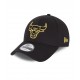 NEW ERA GORRA CHICAGO BULL METALLIC 9FORTY  60112676 NEGRA