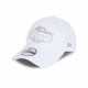 NEW ERA GORRA LOS ANGELES LAKERS METALLIC 9FORTY  60112675 BLANCA