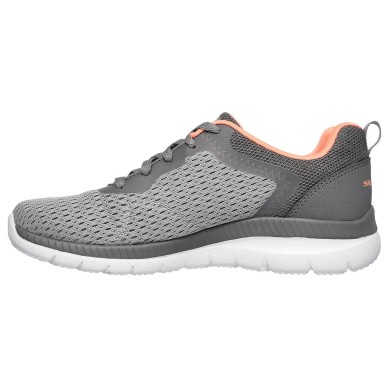 SKECHERS MUJER BOUNTIFUL-QUICK ATH 12607/GYCL GRIS