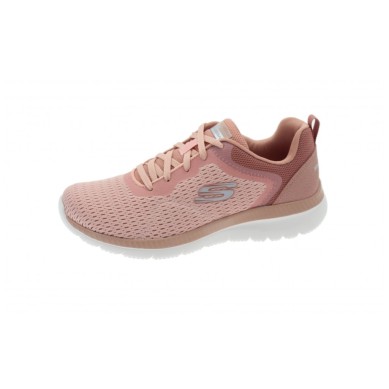 SKECHERS BOUNTIFUL MUJER  12607 ROS ROSA
