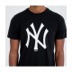 NEW ERA TEAM LOGO TEE NEW YORK YANKEES CAMISETA 11863697 NEGRA