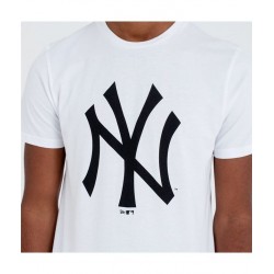 NEW ERA TEAM LOGO TEE NEW YORK YANKEES CAMISETA 11863818 BLANCA