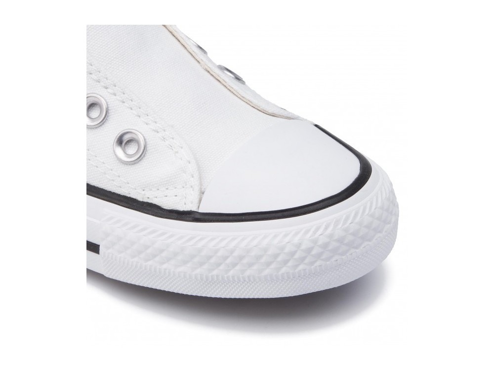 Unirse posponer montículo Converse Blancas Sin Cordones | Zapatillas Converse Blancas Slip sin  Cordones