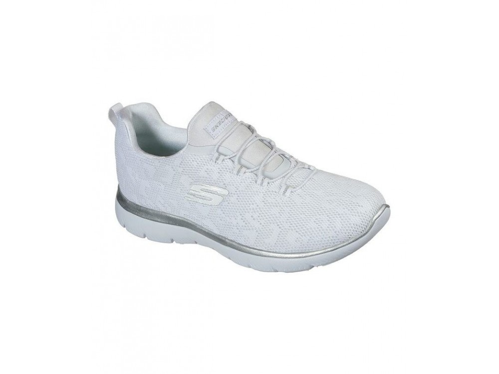 zapatillas skechers mujer blancas