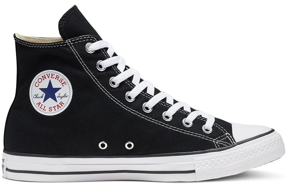 converse negras blancas