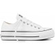 CONVERSE ALL STAR PLATAFORMA MUJER 560251C BLANCAS