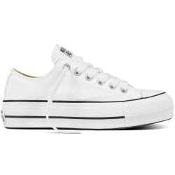 CONVERSE ALL STAR PLATAFORMA MUJER 560251C BLANCAS