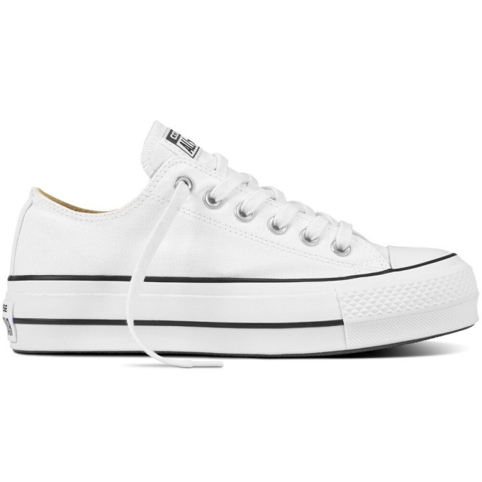 CONVERSE ALL STAR PLATAFORMA MUJER 560251C BLANCAS