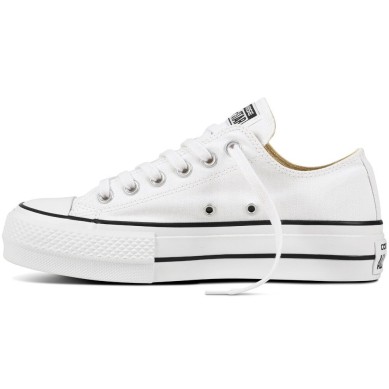 CONVERSE ALL STAR PLATAFORMA MUJER 560251C BLANCAS