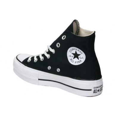 CONVERSE CHUK TAYLOR ALL STAR LIFT HI BOTA PLATAFORMA 560845C NEGRAS