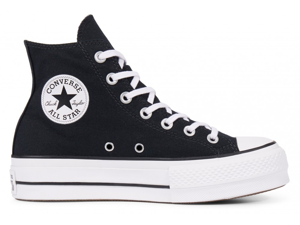 CONVERSE Negras | Comprar CONVERSE Plataforma Negras Altas