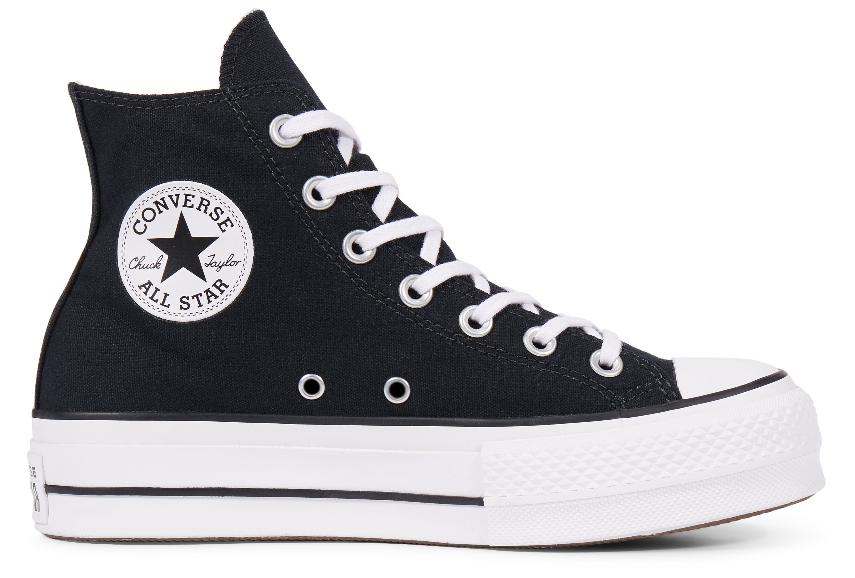 CONVERSE Negras | Comprar CONVERSE Plataforma Negras Altas