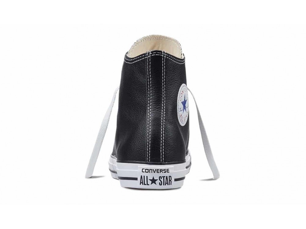 Bota Converse Negras Piel Converse Negras Altas Izapatillas