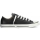 CONVERSE MUJER ALL STAR OX  CUERO 132174C NEGRA