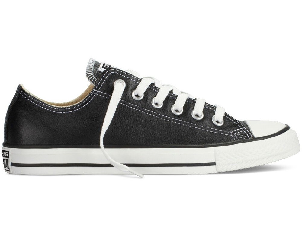 acerca de Guante caloría Converse Cuero Negra | Converse Cuero Mujer Negra| Converse Baratas