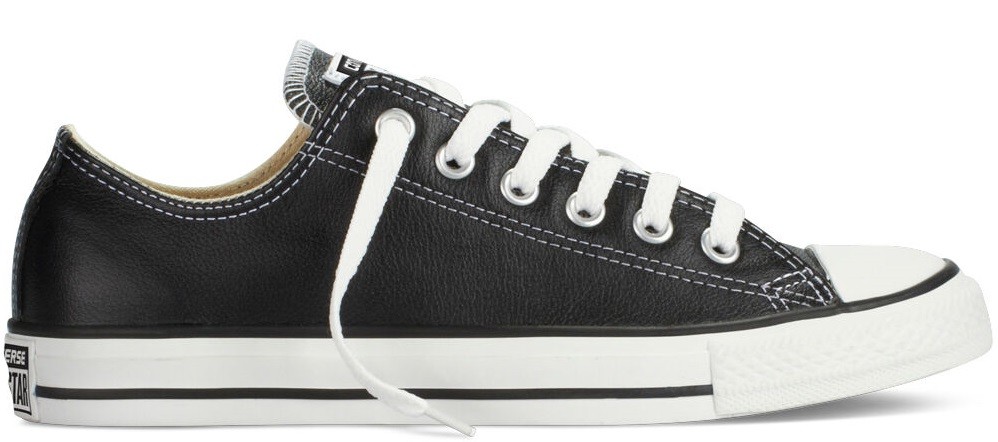 Converse Cuero Negra Converse Cuero Mujer Baratas