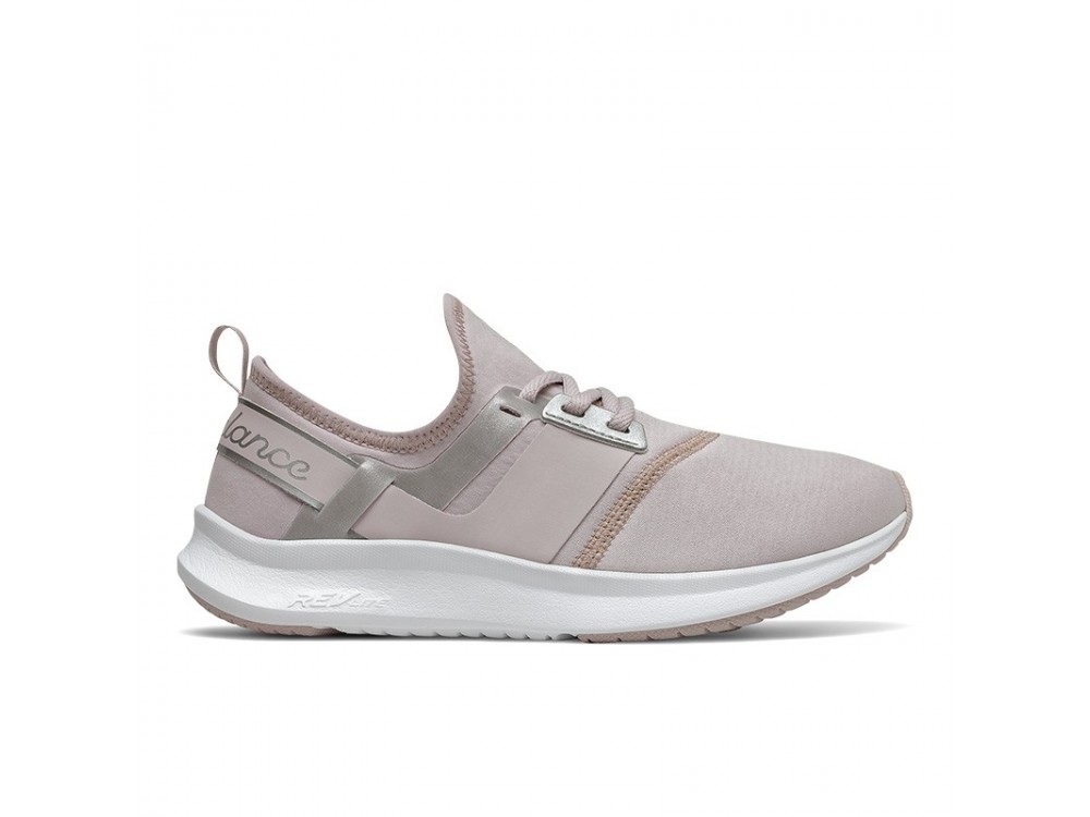 new balance rosa y gris mujer