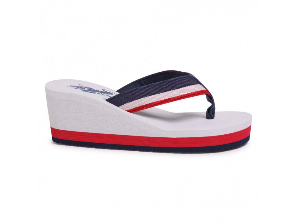 Chanclas Mujer // Comprar Chanclas Cuña Mujer // US POLO ASSN Baratas