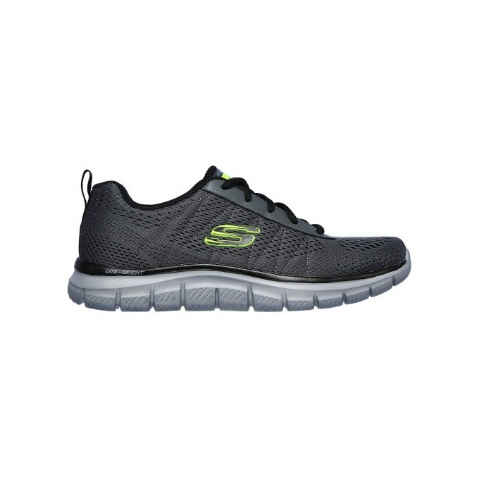 SKECHERS  TRACK - MOULTON HOMBRE 232081/CCBK GRIS