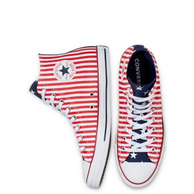 CONVERSE ALL STAR HI BOTA 170813C RAYAS ROJAS