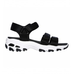 SANDALIAS SKECHERS MUJER NEGRA 31514 BLK