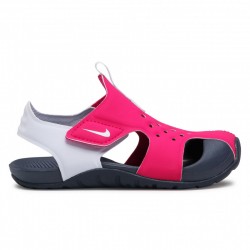 SANDALIAS NIKE SUNRAY NIÑA  943826 604 ROSA Y BLANCA