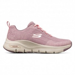 SKECHERS MUJER ARCH FIT COMFY WAVE 149414/MVE ROSA