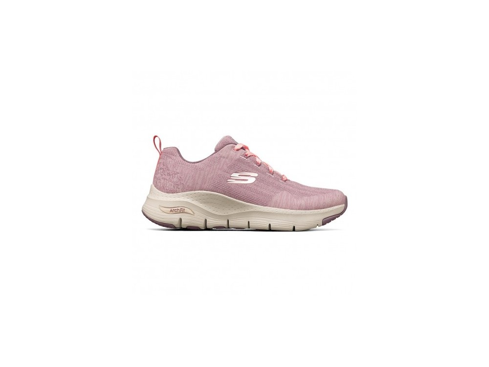 Skechers Mujer // Comprar Zapatillas Skechers Arch Fit Baratas Online 149414/mve Rosa