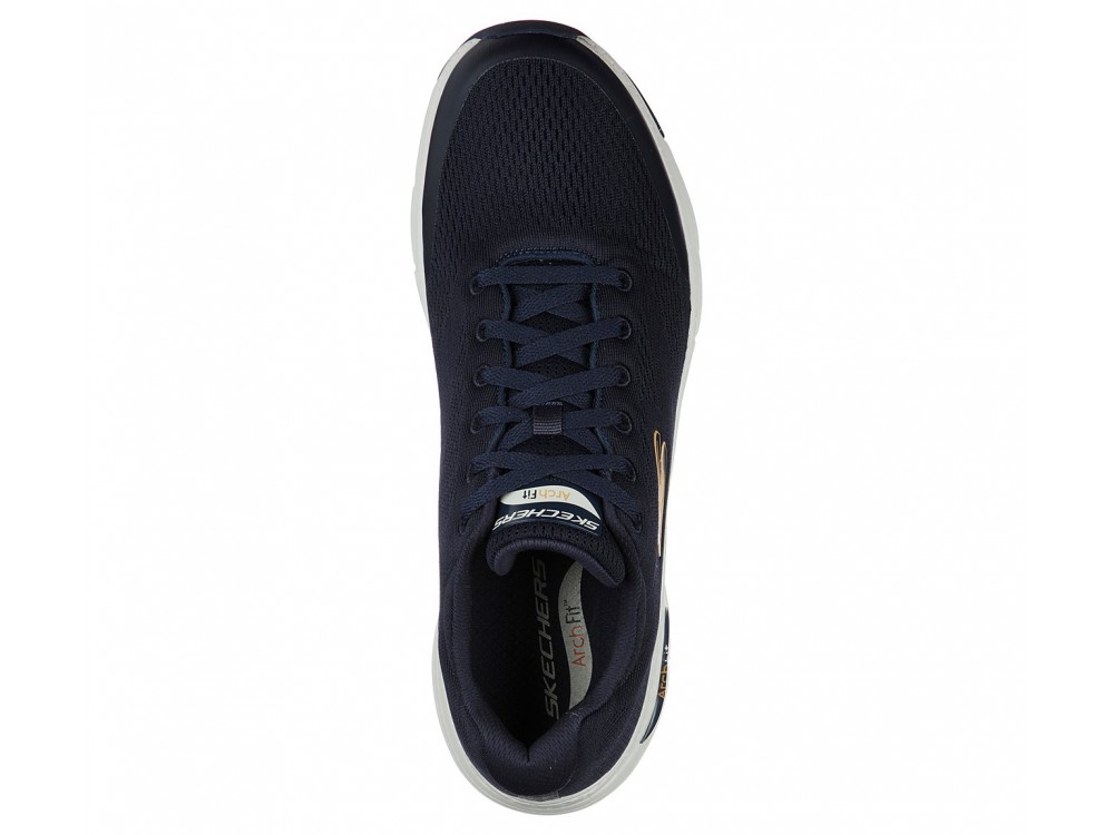 SKECHERS HOMBRE ARCH FIT 232040/NVY AZUL
