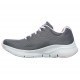 SKECHERS MUJER ARCH FIT BIG APPEAL 149057/GYPK GRIS