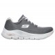 SKECHERS MUJER ARCH FIT BIG APPEAL 149057/GYPK GRIS