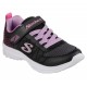 SKECHERS DREAMY DANCER NIÑA 302448L/BKMT NEGRA Y ROSA