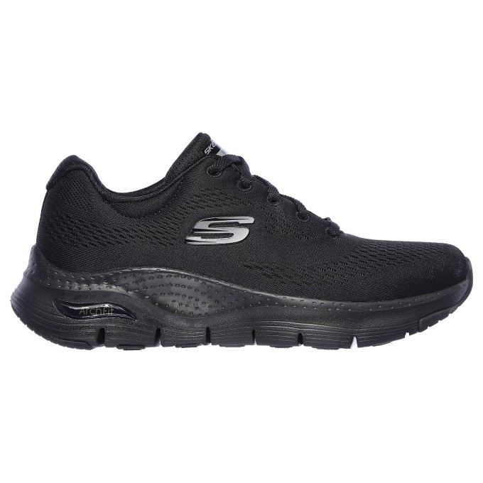 SKECHERS MUJER ARCH FIT BIG APPEAL 149057/BBK NEGRA