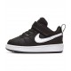 NIKE COURT BOROUGH LOW 2 (TDV) ZAPATILLA NIÑO BQ5453 002 NEGRA