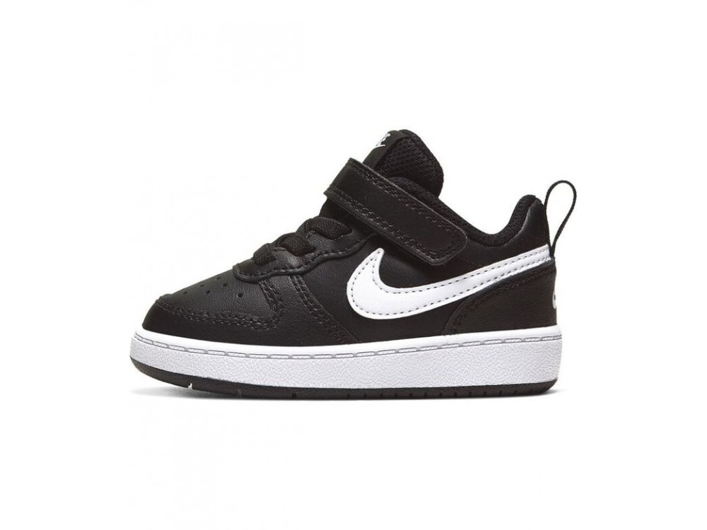 Gigante Ten cuidado débiles NIKE COURT BOROUGH LOW 2: Zapatillas Infantil Nike Court Borough BQ5453 002  Negra