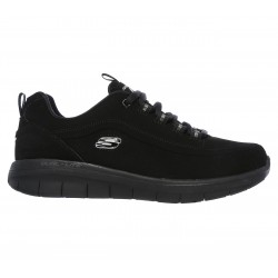 SKECHERS MUJER SYNERGY 2.0 SIDE STEP 12364/BBK NEGRA