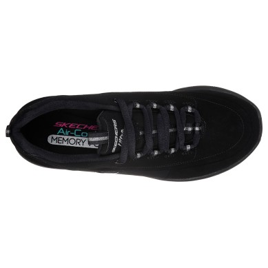 SKECHERS MUJER SYNERGY 2.0 SIDE STEP 12364/BBK NEGRA