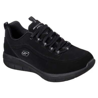 SKECHERS MUJER SYNERGY 2.0 SIDE STEP 12364/BBK NEGRA