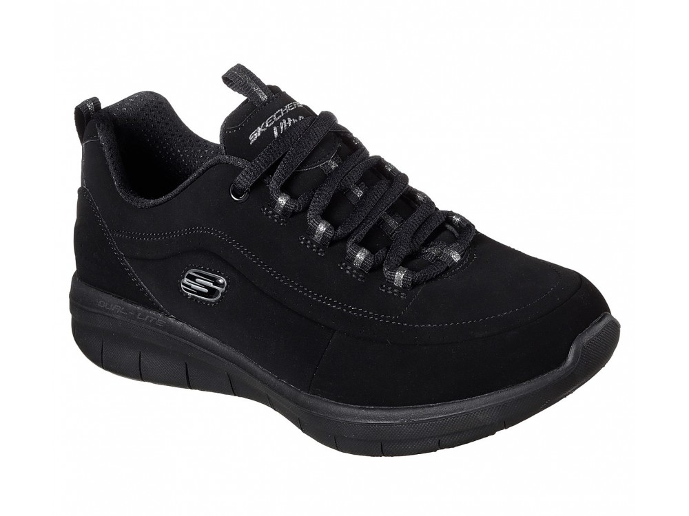 acantilado ducha Influyente Skechers Mujer // Comprar Zapatillas Skechers Sinergy 2.0 Mujer Baratas  Online 12364/bbk negra