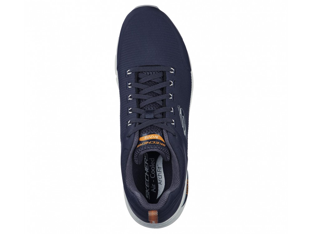SKECHERS HOMBRE ARCH FIT TITAN 232000/NVY AZUL MARINO