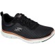 SKECHERS MUJER FLEX APPEAL 4.0 149303/BKRG NEGRA