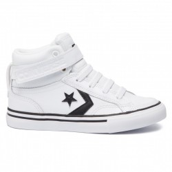 CONVERSE PRO BLAZE STRAP BOTA NIÑO A01073C BLANCA