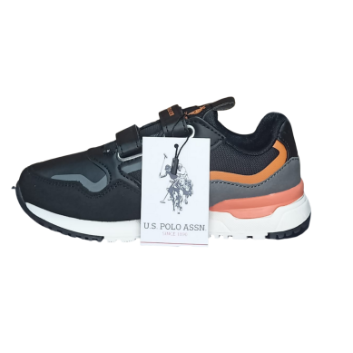 US POLO ASSN LUKE002 GRISES Y NARANJAS
