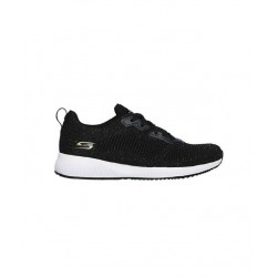 SKECHERS MUJER SQUAD GLAM NEGRO 32502BKMT